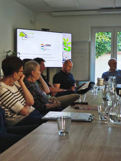 CDU Neuruppin stellt sich beim Verein Klima und Alltag vor