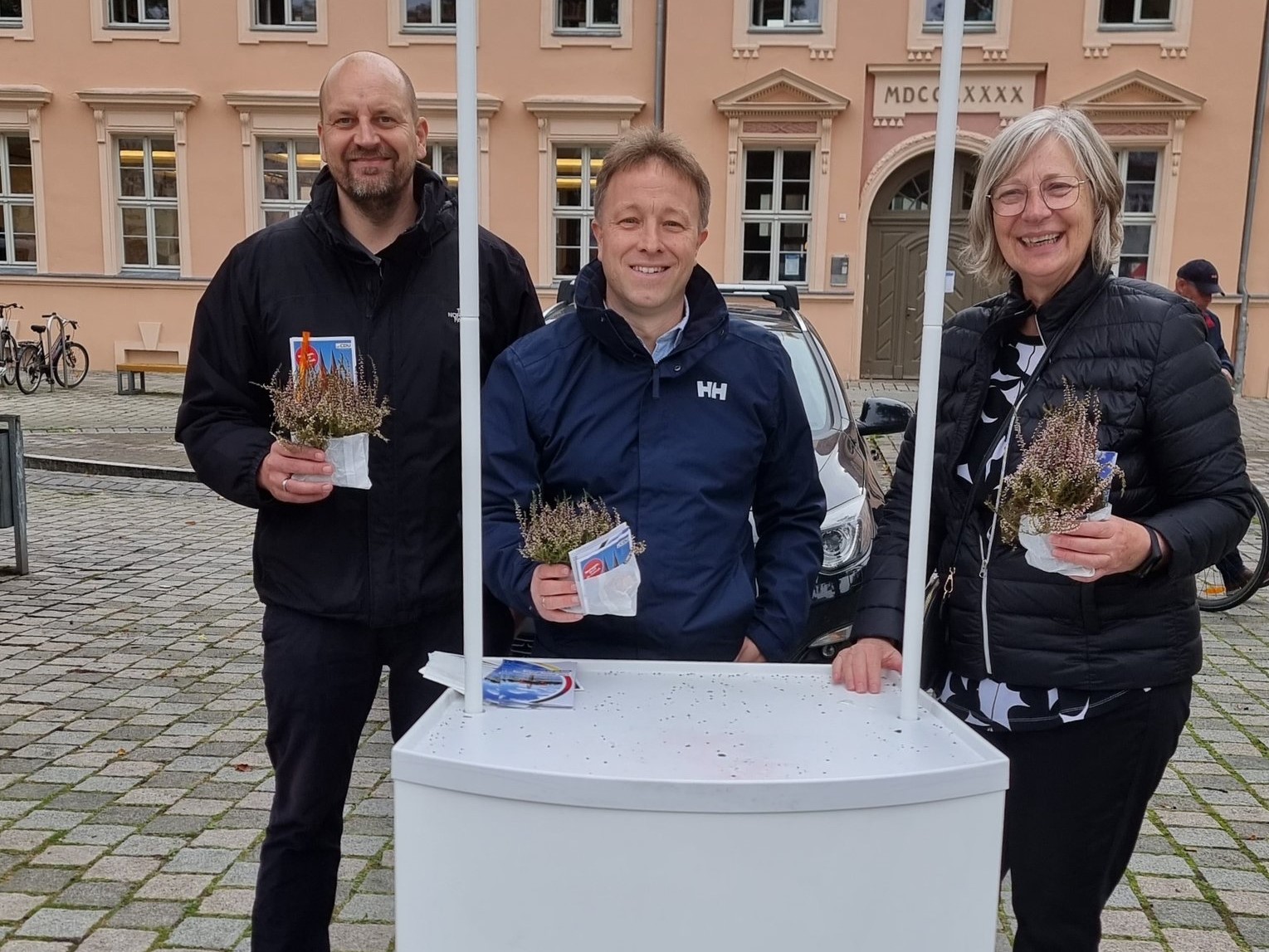 Andreas Gutteck, Sebastian Steineke und Cornelie Schlegel