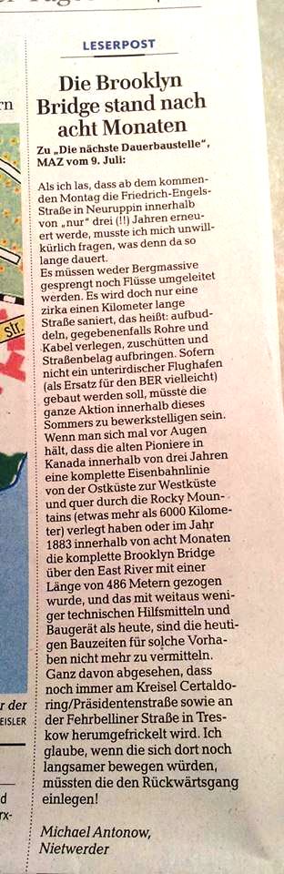 Leserbrief