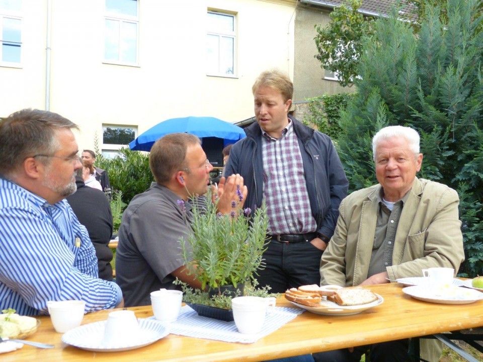 Michael Gayck, Sven Deter, Sebastian Steineke MdB und Jrgen Apelt